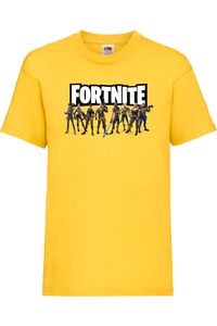 Players Kinder T-shirt Fortnite Battle Royal Epic Gamer Gift, 12-13 Jahr - 152 / Gelb
