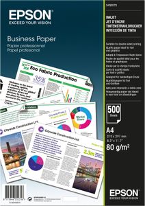 EPSON Inkjetpapier Business Papier DIN A4 80 g/qm 500 Blatt