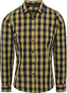 Premier Workwear Women´s Mulligan Check Baumwolle Long Sleeve Shirt