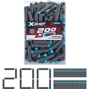 ZURU 36500 - X-Shot - Excel Nachfüllpackung 200 Darts
