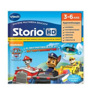 Vtech - 274105 - Jeu Pour Tablette - Hd Storio - Pat Patrouille
