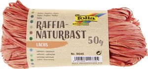 folia Raffia-Naturbast 50 g lachs