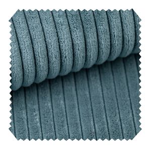 novely® PORTO - Breitcord Polsterstoff Möbelstoff Cordstoff Meterware | 1 lfm - Farbe: 26 Mint Blau