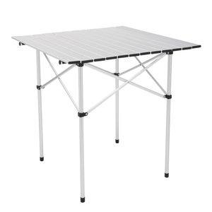 Campingtisch, 70cm Aluminium Campingtisch Rolltisch Klapptisch Falttisch Gartentisch klappbar