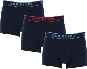 SCHIESSER 3 PACK SHORTS LOGO Herren Shorts