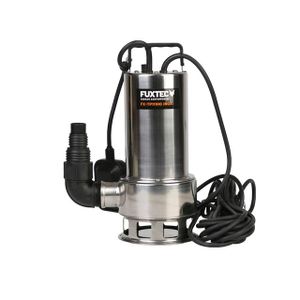 FUXTEC Tauchpumpe - Schmutzwasserpumpe FX-TP11000 INOX (Edelstahl) - 1100 Watt