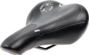 Fahrrad Sattel WITTKOP Vita Gel Damen Saddle City Bike Schwarz