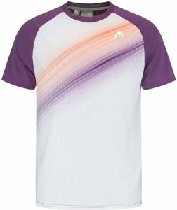 Head Performance Men Lilac/Print Perf M Koszulka tenisowa