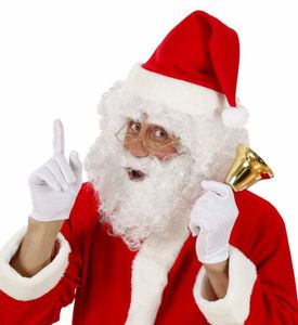 WEIHNACHTSMANN PERÜCKE UND LOCKINGER BART MIT AUGENBRAUEN in Beutel WEIHNACHTSMANN PERÜCKE UND LOCKINGER BART MIT AUGENBRAUEN in Beutel
