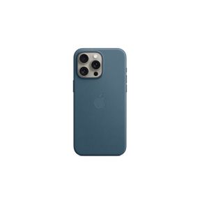 Apple iPhone 15 Pro Max Feingewebe Case mit MagSafe Pazifikblau iPhone 15 Pro Max