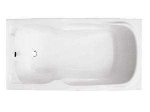 BADLAND Badewanne Rechteck Majka 160x70 mit Ablaufgarnitur und Füßen GRATIS ohne Verkleidung