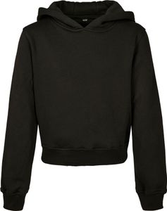 Build Your Brand Girls Cropped Sweat Hoody