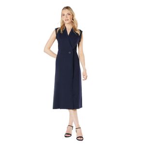 Principles - Midikleid Knopf für Damen DH7433 (44 DE) (Marineblau)