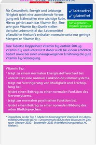 Dvojité srdce Vitamin B12 500 30ks