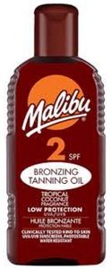 Malibu -Bräunungsöl -Bräunungsöl SPF2 200 ml