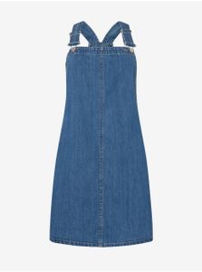 Modré dámské džínové šaty Pepe Jeans Vest