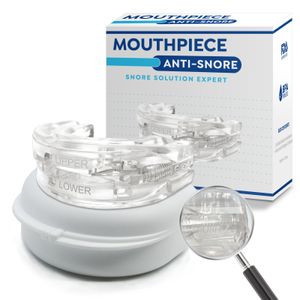 Anti-Schnarch-Zahnspangen aus Silikon,Mundschutz für Anti-Schnarch-Geräte, Anti-Schnarch-Geräte für Männer und Frauen