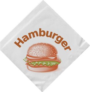 Hamburger-Tüten 16x16 cm (1x500)