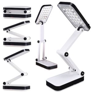 Schreibtischlampe LED Designer SMD Faltbare Tischlampe Schreibtischleuchte 5W Einstellbarer Lichtintensität Dimmbare Lampe Bürolampe Weiß Retoo