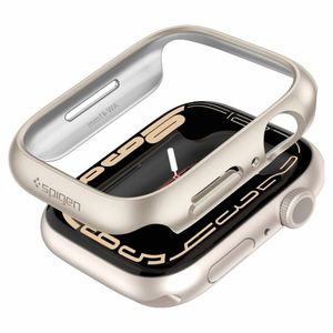Spigen Thin Fit - Pouzdro pro Apple Watch 8 / Watch 7 41 mm (Starlight)