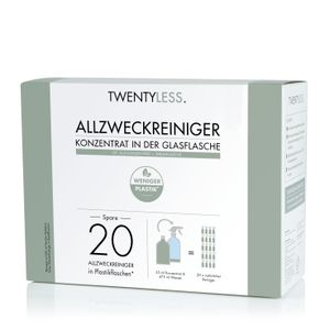 TWENTYLESS Reinigungs-Set Allzweckreiniger (500ml Konzentrat inkl. Sprühflasche)