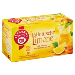 Teekanne Italienische Limone spritzig fruchtiger süßer Geschmack 50g