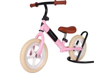 Born Lucky® Laufrad mit verstellbarer Lenker und Sattel Rosa