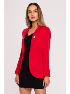 Made of Emotion Damen-Blazer Legshey M665 rot XXL