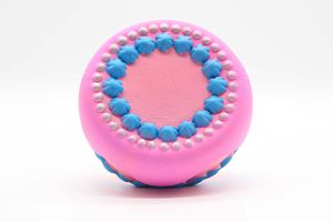 Squeeze Soft Squishies Goodie Bag Stuffers Squishy Set Kinder-Spielzeug Fidget Toy (Torte pink blau)