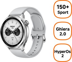 Xiaomi Watch S4 47 mm Bluetooth Silver (strieborné)