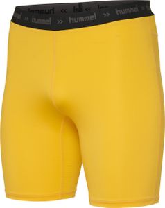 Hummel HML FIRST PERFORMANCE KIDS TIGHT SHORTS SPORTS YELLOW 140