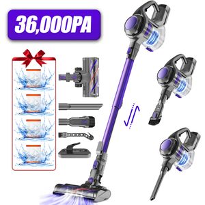Aiibot Akku Staubsauger,36000Pa Staubsauger Kabellos,500W ,2200 mAh,50 min,8 in 1 akkustaubsauger ,5-in-1 Filtersystem,1.6L