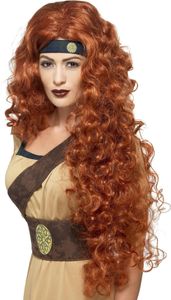 Smiffys PER.MEDIEVAL WARRIOR AUBURN ROT AUBURN ROT