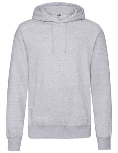 Fruit of the Loom Classic Hooded Sweat, Farbe:graumeliert, Größe:S