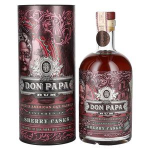Don Papa Rum Sherry Casks 45% Vol. 0,7l in Geschenkbox