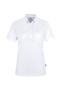 HAKRO Damen Poloshirt Classic 110, weiß, S