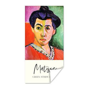 MuchoWow® Poster Matisse - Grüner Streifen (1905) - Alte Meister 80x160 cm - Kinderzimmer