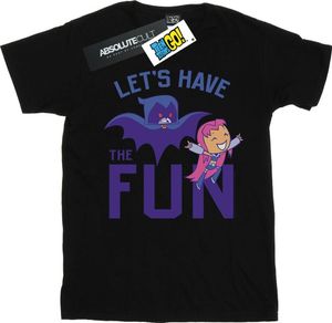 DC Comics - Tričko "Teen Titans Go Let's Have The Fun" pre dievčatá BI41381 (152-158) (Black)