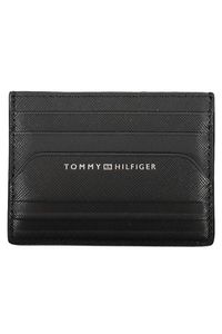 TOMMY HILFIGER Brieftasche Herren Andere fasern Schwarz SF20437 - Größe: Einheitsgröße