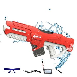 Wasserspeicherpistole, voll elektrisch, tragbar, Rot