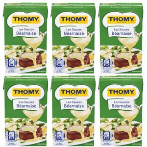 Thomy Les Sauces Bearnaise perfekt für Kurzgebratenes 250ml 6er Pack