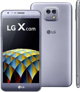 LG X cam K580 Titan Silver Dual Kamera 13,2cm (5,2Zoll) LTE NFC Android Smartphone