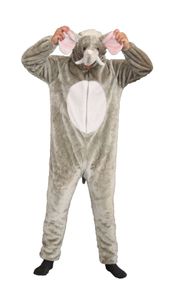 Foxxeo 13030 Deluxe Elefanten Kostüm, Größe:XXL