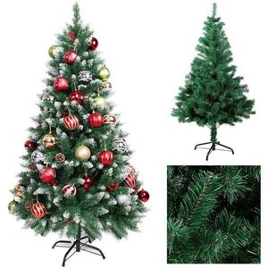 Gotoll Künstlicher Weihnachtsbaum »XM003-5«, 140cm, Spitzen ca. 400, Grün, Tannenbaum Weihnachtsbäume Christbaum mit Ständer