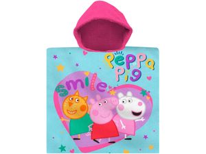 Poncho Baumwolle Peppa Wutz Kinder Handtuch