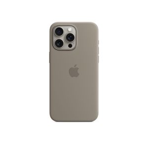 Apple iPhone 15 Pro Max Silikon Case mit MagSafe Tonbraun iPhone 15 Pro Max