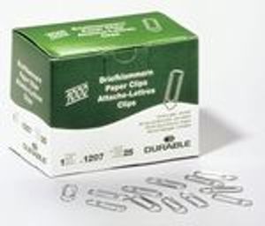 DURABLE Briefklammern 26 mm 1000 Stück verzinkt