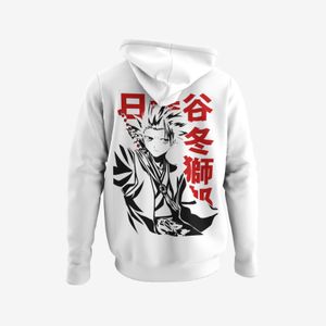 Bluza z kapturem Herren Kapuzenjacke Bleach Captains TŌSHIRŌ HITSUGAYA Anime Streetwear