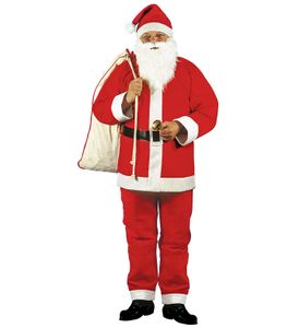 Santa Claus Kostüm - Weihnachtsmann Kostüm M/L - komplett