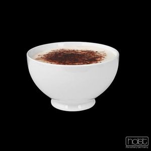 Holst Porzellan/Germany, Porzellan Milchkaffee-Obere 0,45 l ''French Coffee'', weiß, SH 2108 FA5